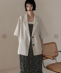 新品タグ付き★今期LOWRYS FARM　ホップサックジャケット