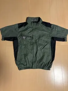 BURTLE 空調服 半袖ジャケット カーキ　Lサイズのサムネイル