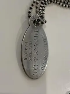 ティファニー リターントゥ オーバルタグ ネックレス