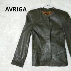 イタリア製 AVRIGA 本革　アウター　ジャケット