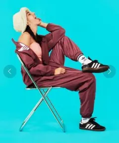 【セットアップ】adidas トレフォイル トラックジャケット パンツ ピンク