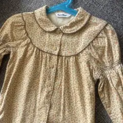 【美品】familiar 長袖ブラウス 120cm