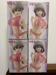 宇崎ちゃんは遊びたい 宇崎月 宇崎花 フィギュア セーター水着