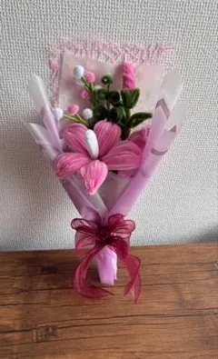 モールフラワー001【匿名配送】枯れない花　ブーケ