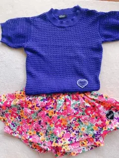美品　JENNI  セットアップ　140