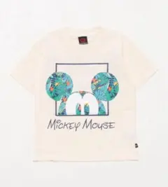 ミッキーマウス トロピカル Tシャツ　ベビードール　半袖　ディズニー