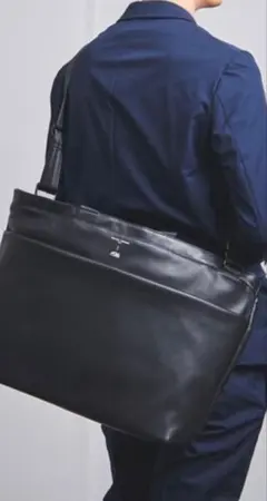 【新品未使用】UNITEDARROWSビジネスショルダー トートバッグ AGSのサムネイル