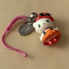 헬로 키티 현지 스트랩 뿌리 붙이 헤세이 레트로