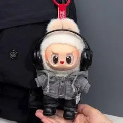 再入荷ラブブ洋服　Labubu ぬいぐるみ着　17cm着せ替え服　4点セット