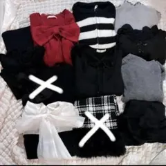 【お得】洋服まとめ売り 10点 美品（GRL, イング, レトロガールなど