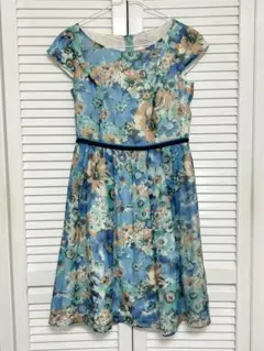 トッカtocca オンワード ワンピース ブル 一花柄 レストローズ