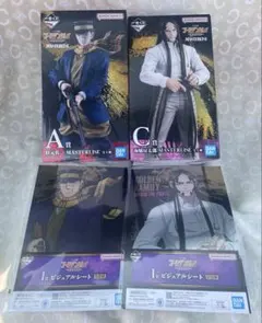 一番くじ ゴールデンカムイ ～金塊争奪戦～ A賞 C賞 SETオマケ付4点