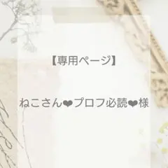 ねこさん❤︎プロフ必読❤︎様専用【サイズオーダー】