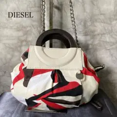 DIESEL ディーゼル　チェーンショルダーバッグ　ミニバッグ　2way