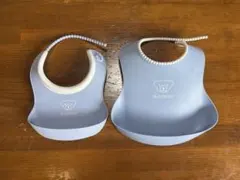 BabyBjorn ライトブルー エプロン 2個セット