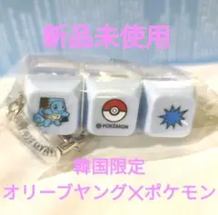 ☆韓国限定 オリーブヤング カメラキーリング ポケモン ピカチュウ