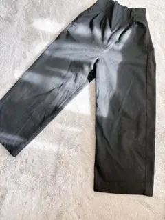 GLOBAL WORK 起毛ワイドパンツ140