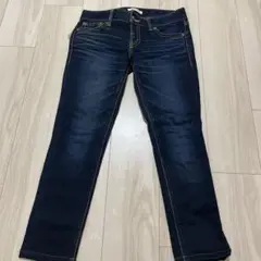 スキニーデニム ダークブルー