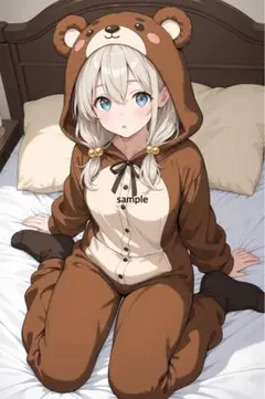 m783 AIイラスト　かわいい　A4ポスター