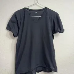 モンベル　mont-bell ジオラインクールメッシュ　Vネック Tシャツ L