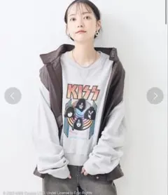 フリークストアKISSトレーナー　グレー