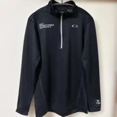 専用　Oakley ブラック ハーフジップ シャツ M 美品