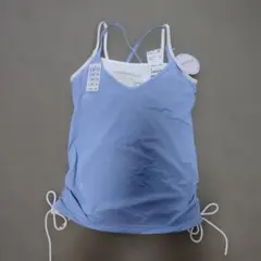 新品 UNIQLO ドライブラキャミソール 60 Light Blue Sのサムネイル