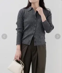 Spick and Span ビッグボタン ポロシアーニット - メルカリ