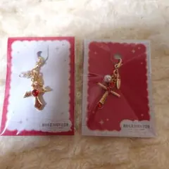 種村有菜30周年記念展 クロスチャーム 2種セット 神風怪盗ジャンヌ