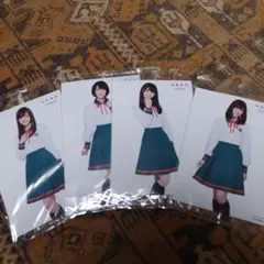 セブン限定 乃木坂46 生写真 生駒&白石&西野&齋藤&高山 セット