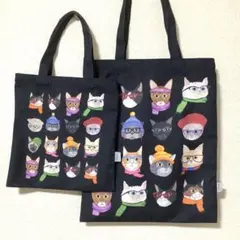 海外　ネコのトートバッグ　2個セット