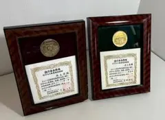 日本国有鉄道 第一回動力車乗務員10万キロ無事故記録証 純銀メダル