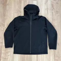 美品　UNIQLO ユニクロ　ブロックテックパーカー　3Dカット　XL 黒