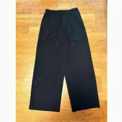 ユニクロ　イージータックパンツ L ブラック