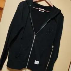 STOOGE&CO（ストゥージアンドコー）スカルデザイン ジップアップパーカー