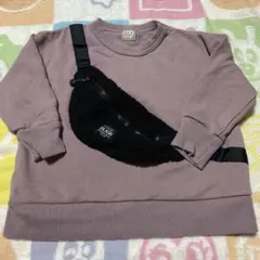 DILASH フリースポケット付　裏毛トレーナー