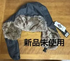 BLACK MILVUS ファー付きパイロットキャップ【即購入OK】【匿名配送】