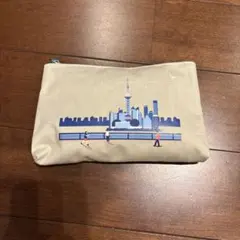 キャセイパシフィック航空　プレミアムエコノミークラス限定　ポーチ