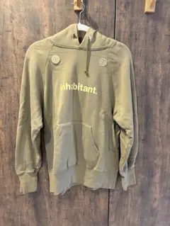 inhabitant. オリーブグリーン パーカーのサムネイル