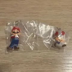 スーパーマリオ めじるしアクセサリー マリオ キノピオ ガチャ めじるし