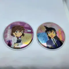 毛利蘭・灰原哀 缶バッジ USJクールジャパン2025