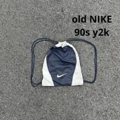 NIKE 90s 00s ナップサック y2k 貴重 レア 刺繍