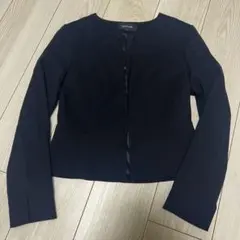 セレモニー◆UNTITLED ノーカラージャケット◆サイズ1のサムネイル