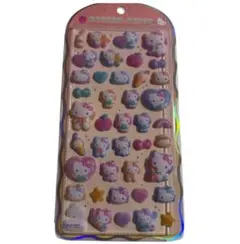 コットンパフィーシール　サンリオ　ハローキティ　ボンボンドロップシール