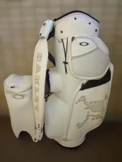 オークリー / OAKLEY スカル 9.5型 豪華キャディバッグ USED美品のサムネイル