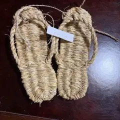 手作り藁草履 24.0cm
