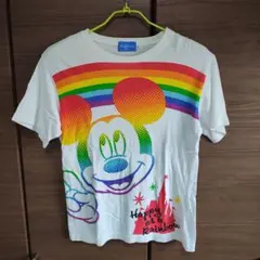 ミッキーマウス ディズニーリゾート レインボー Tシャツ Disneyのサムネイル