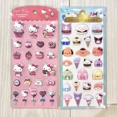 マシュマロステッカーズ サンリオキャラクターズ フード マシュマロシール キティ