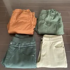 男の子　150 160 秋冬用　長ズボン４本セット