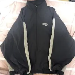 黒/グレー ジッパー付きジャンパー